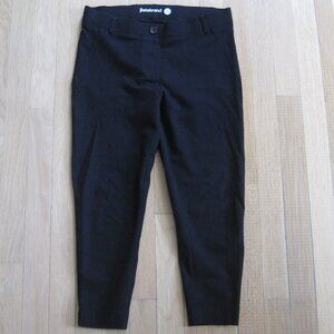 Betabrand Women’s Slim Pull On Stretch Black Dress Yoga Pants Small Petite